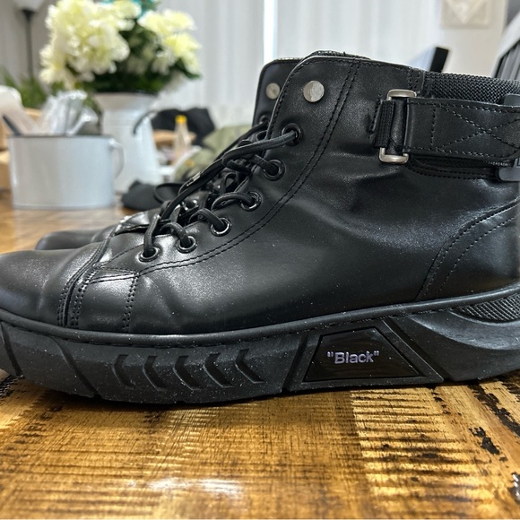 Black soft Italian boots. - Picture 4 of 5